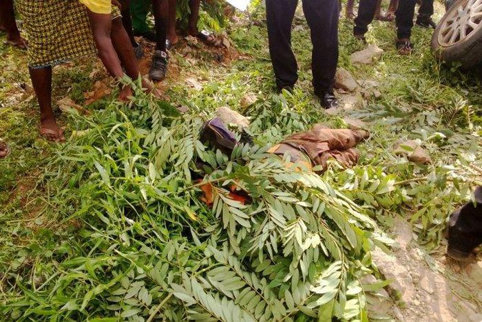 A 4-year-pupil of Sarkodie School, Bright Abeku, met his untimely death Friday morning