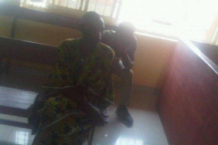 The suspect Adewale Mabun