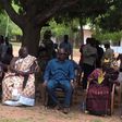 President Mahama with chiefs of Todome in the Volta region
