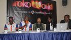 The iRoko World team, Uloma Onuma; Head of Legal and Distribution and Funke Akindele