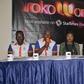The iRoko World team, Uloma Onuma; Head of Legal and Distribution and Funke Akindele