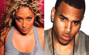 Nia Guzman and Chris Brown