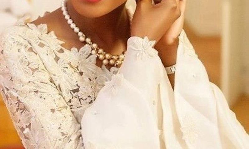 Happy bride