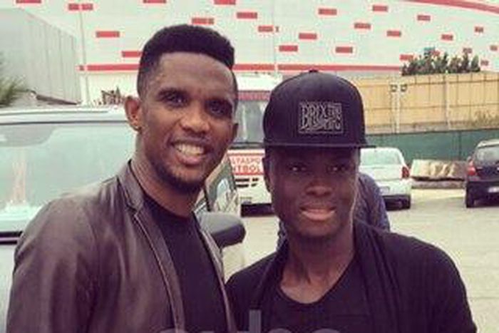 Samuel Eto'o and Samuel Inkoom