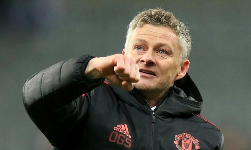 Manchester United's caretaker manager Ole Gunnar Solskjaer has won all four games as interim manager