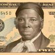 A photoshopped version of the $20 bill with Harriet Tubman.