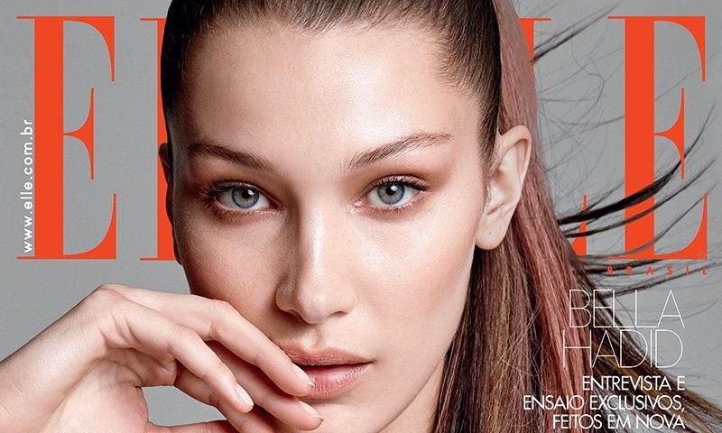 Bella Hadid for ELLE Brazil February 2016 issue