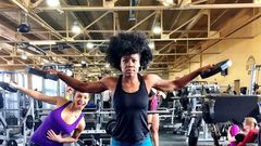 Workout is about getting up
