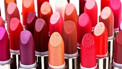 Different shades of lipstick