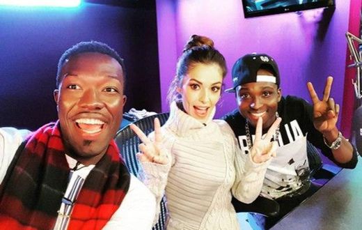 Reggie N Bollie with Cheryl in the middle