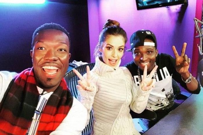 Reggie N Bollie with Cheryl in the middle
