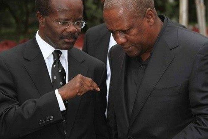 Dr Papa Kwesi Nduom and President Mahama