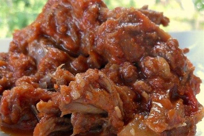 Barbecue shredded beef