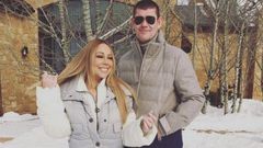 Mariah Carey with James Packer