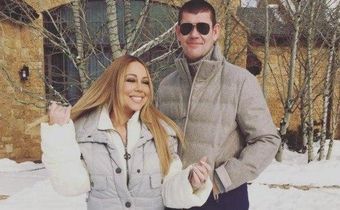 Mariah Carey with James Packer