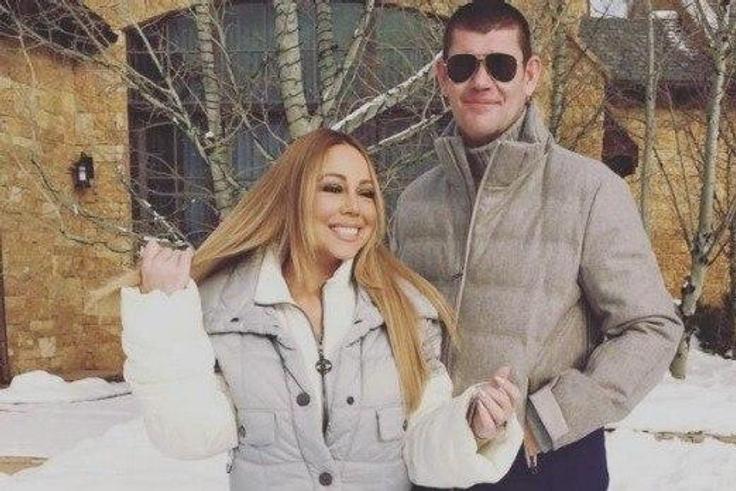 Mariah Carey with James Packer