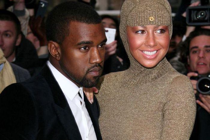 Kanye West and Amber Rose