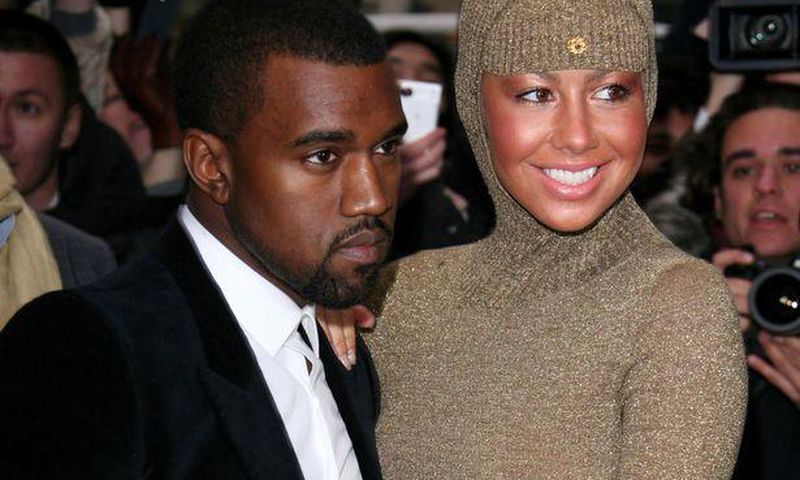 Kanye West and Amber Rose