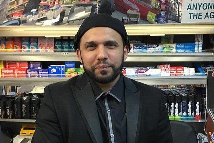 The Slain shopkeeper, Asad Shah.