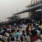 The Black Stars Square is already filled to capacity