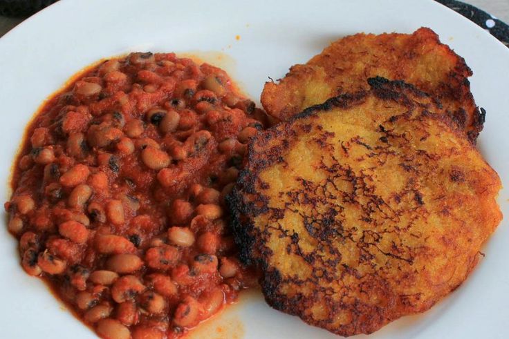 Tatale and beans stew