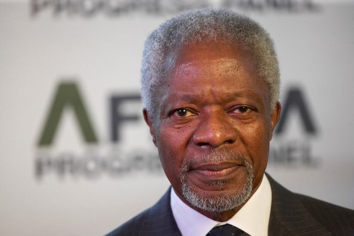 Former UN General Secretary Kofi Annan