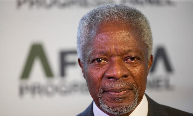Former UN General Secretary Kofi Annan