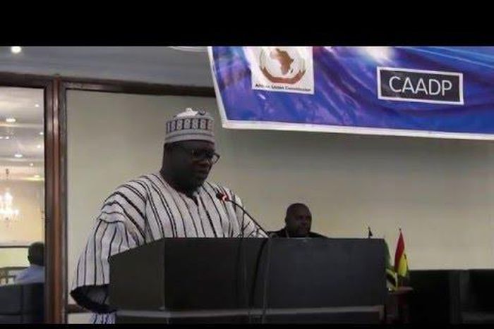 Minister of Food and Agriculture,  Alhaji Mohammed Muniru Limuna