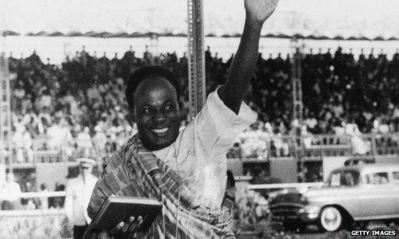 Dr. Kwame Nkrumah, Sworn in as President