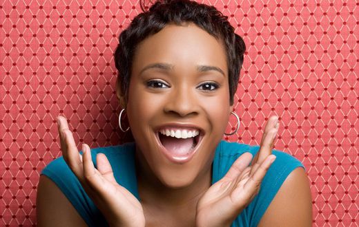 Happy woman