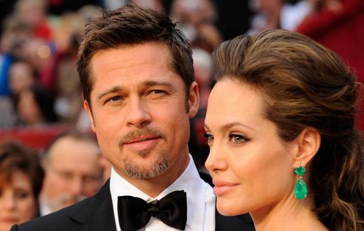 Angelina Jolie and Brad Pitt