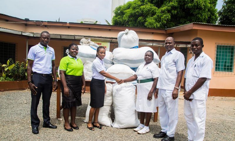 Mary Susanna Yorke, Corporate Sustainability Officer at UT Bank, who donated the clothes on behalf of the bank said the gesture was part of its social responsibility.