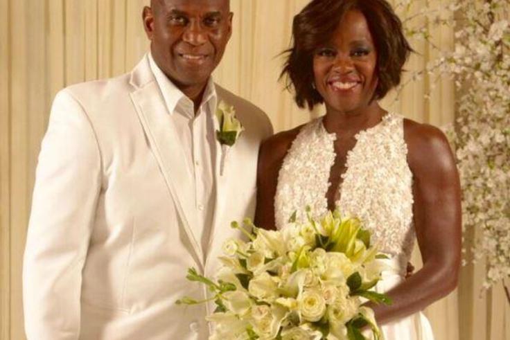 Julius Tennon and Viola Davis
