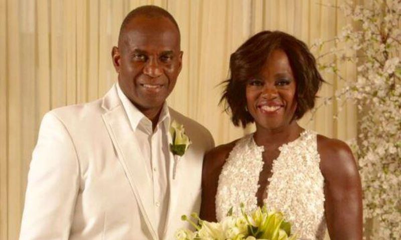 Julius Tennon and Viola Davis