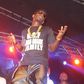 Shatta Wale performing at an event