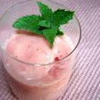 Watermelon yogurt smoothie