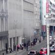 Images are emerging of a 3rd explosion at Maalbeek metro station in #Brussels.