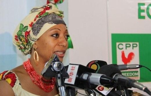 Samia Nkrumah, Former National Chairperson of CPP