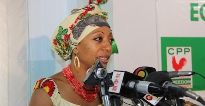 Samia Nkrumah, Former National Chairperson of CPP