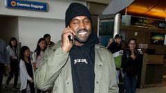 Kanye West at L.A.X