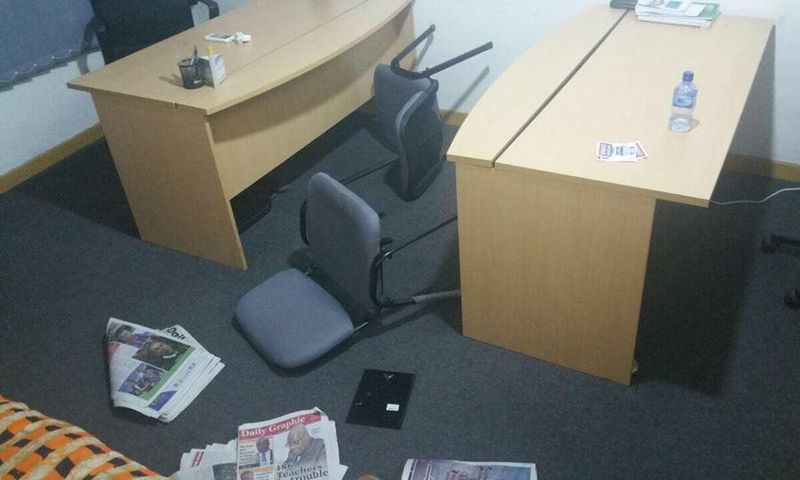 Items destroyed by the BNI