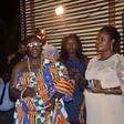 The Vice President of IBAG (in suit), Italian Ambassador and Vice President National House of Chiefs, Awulea Attibrukusu III