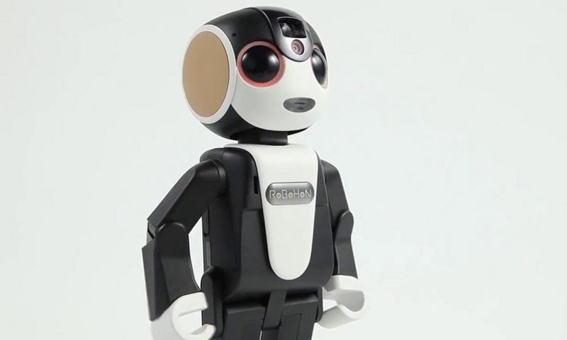 Sharp's new pint-size RoBoHoN phone is a robot that walks.