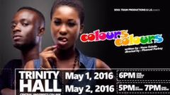 "Colours Colours” play poster