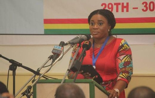 Electoral Commissioner, Mrs Charlotte Osei