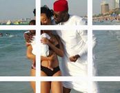 Elikem and Pokello share first photo of daughter