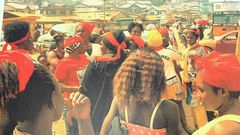 Affected miners demonstrate and ask for justice