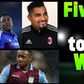Five Ghanaian players to watch this weekend