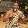 Daniel K Daniel on set of an upcoming Igbo film