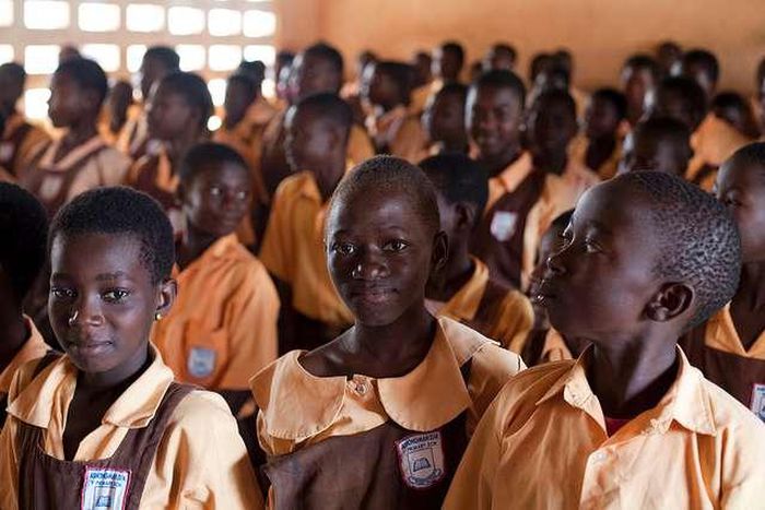 School pupils in Ghana